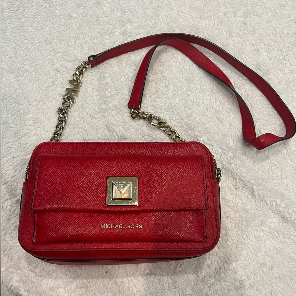 Red MK Cross Body